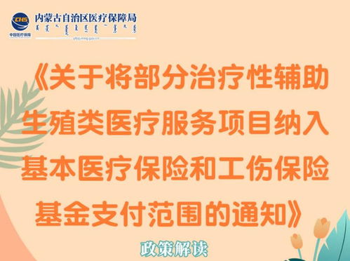 內蒙古自治區關于將部分治療性輔助生殖類醫療服務項目納入醫保工傷保險支付范圍的政策解讀
